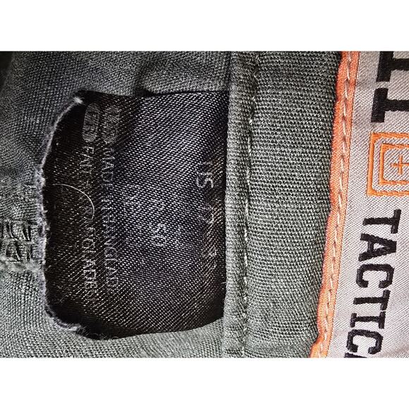 5.11 Tactical Pants 42 x 32 Green Cargo Teflon - Picture 12 of 15